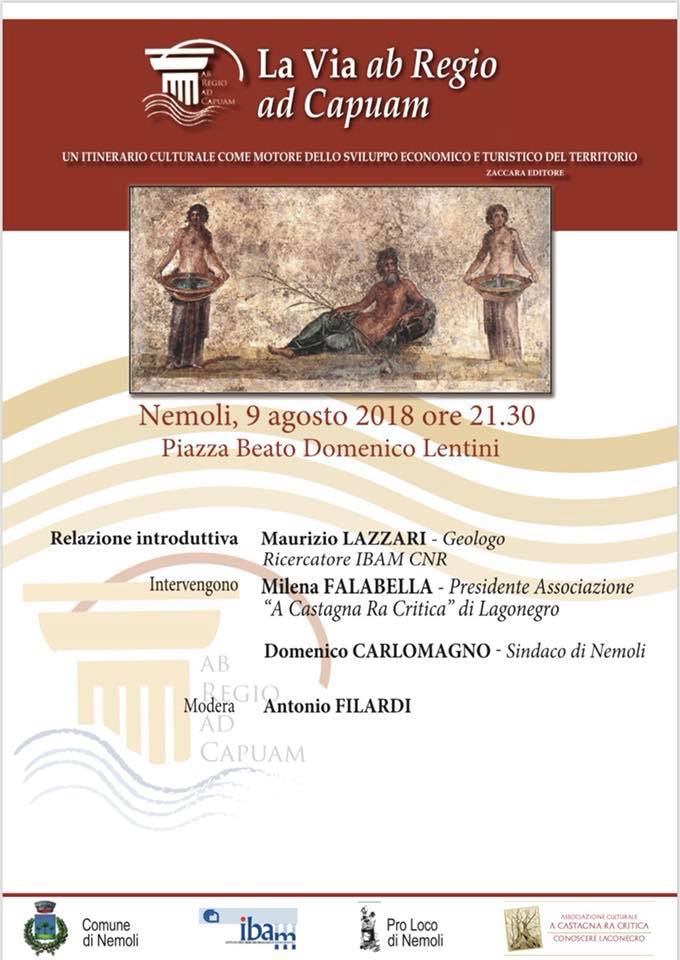 locandina evento 9 agosto a nemoli